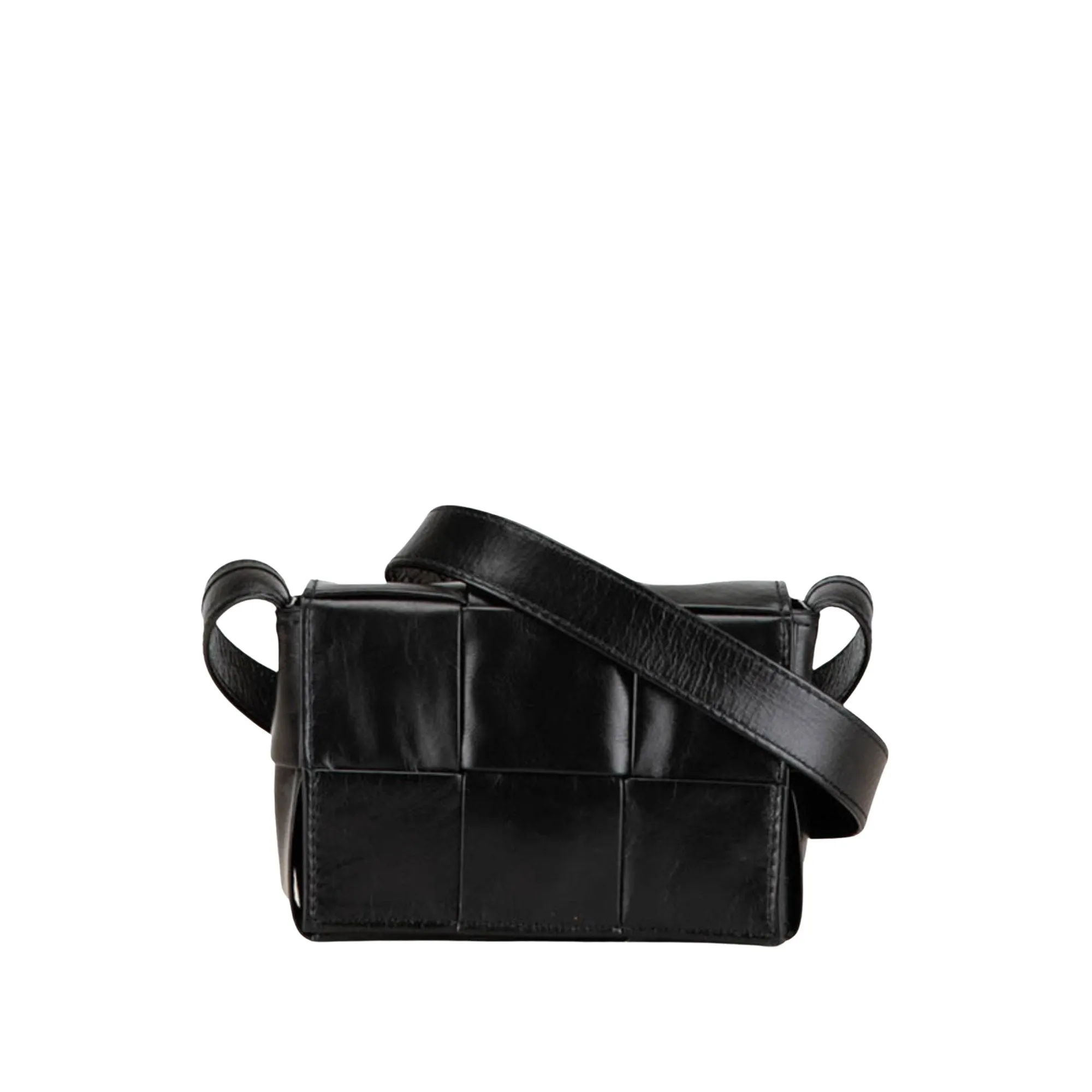 Bottega Veneta Cassette Leather Clutch Bag (Pre-Owned)