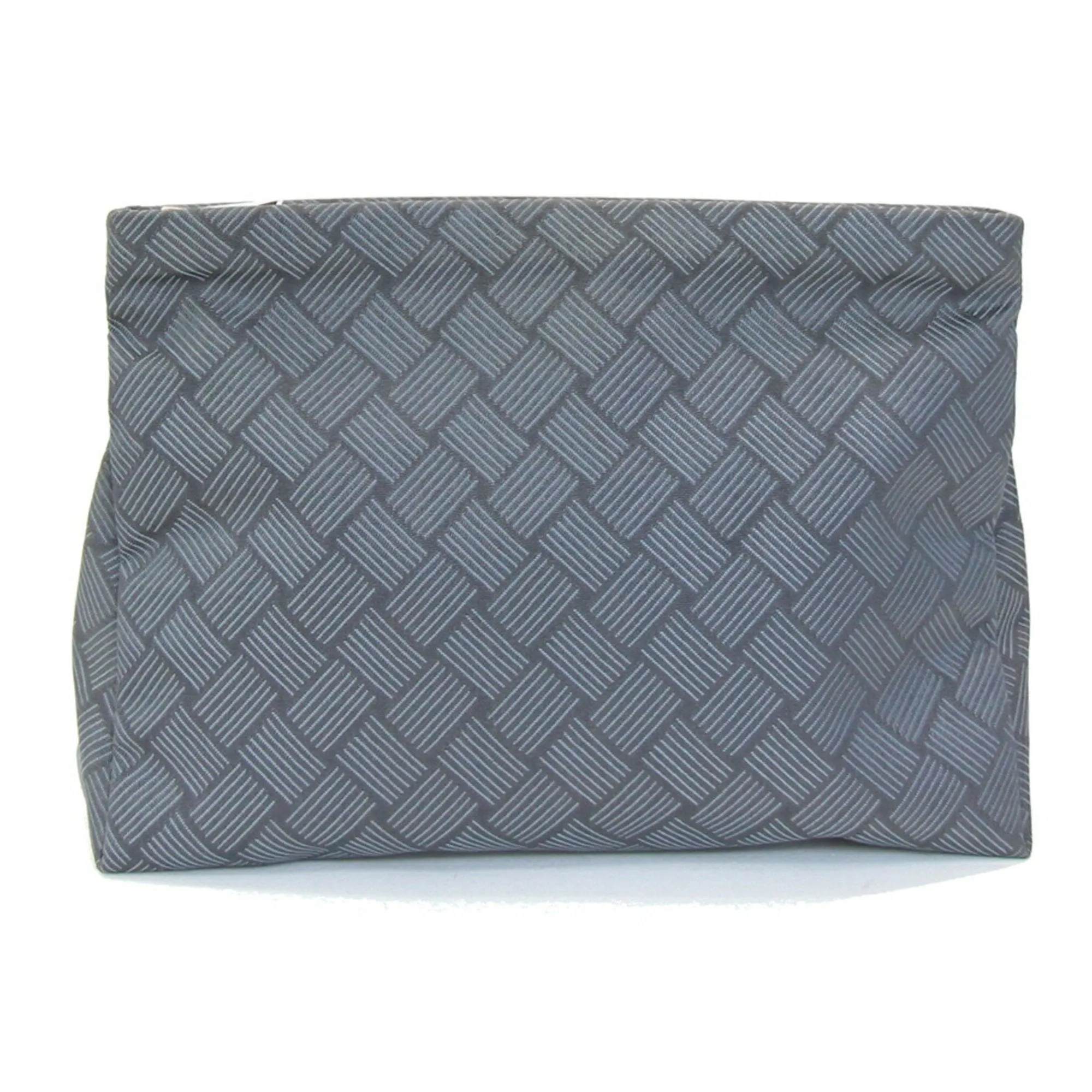 Bottega Veneta Intrecciato Nylon Canvas Clutch Bag Pouch (Pre-Owned)