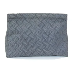 Bottega Veneta Intrecciato Nylon Canvas Clutch Bag Pouch (Pre-Owned)