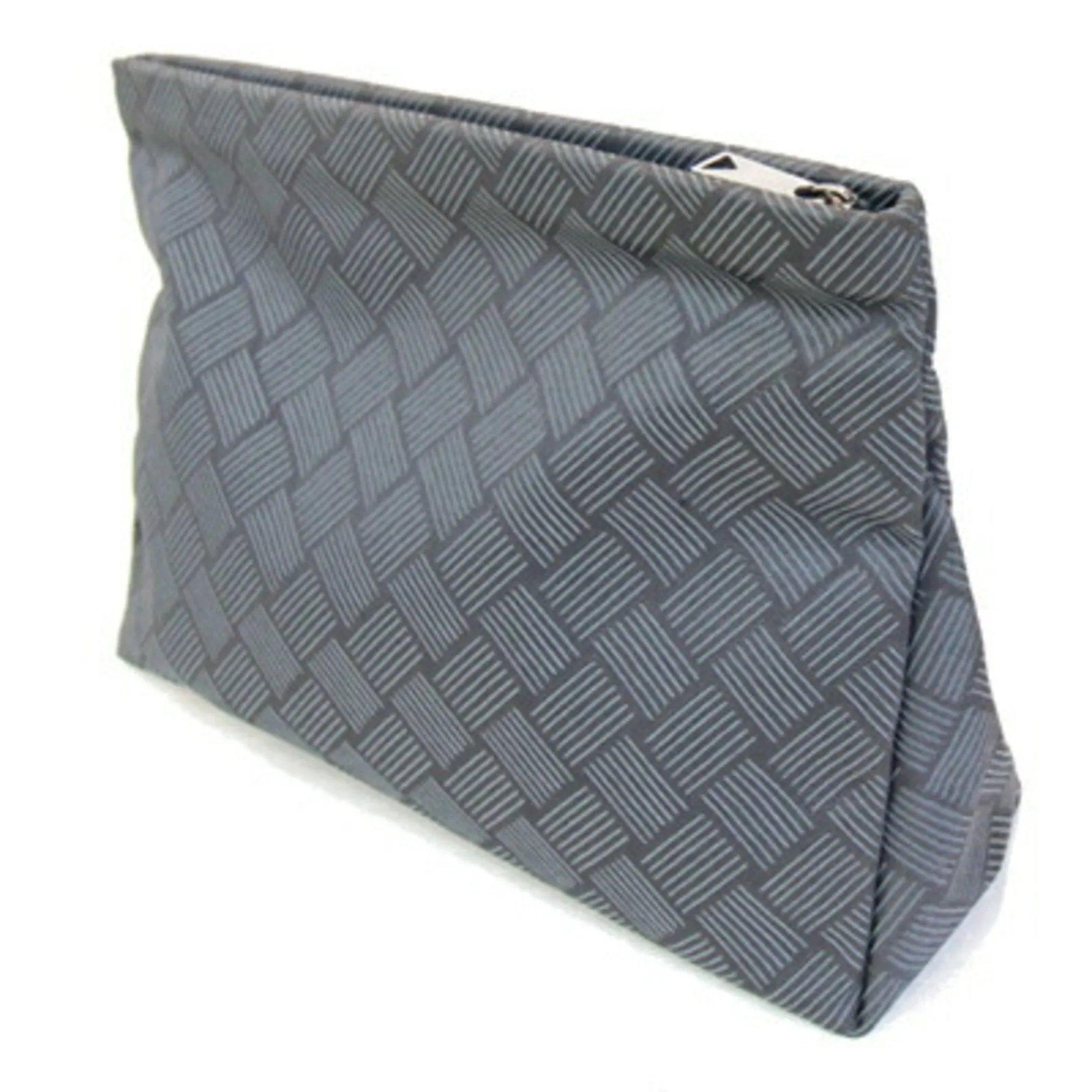 Bottega Veneta Intrecciato Nylon Canvas Clutch Bag Pouch (Pre-Owned)