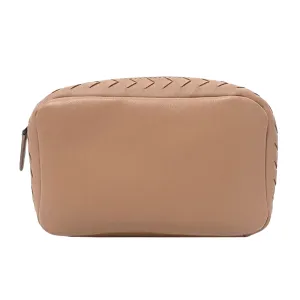 Bottega Veneta Leather Clutch Bag (Pre-Owned)