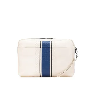 Bottega Veneta Leather Clutch Bag (Pre-Owned)