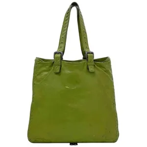 Bottega Veneta Leather Tote Bag (Pre-Owned)