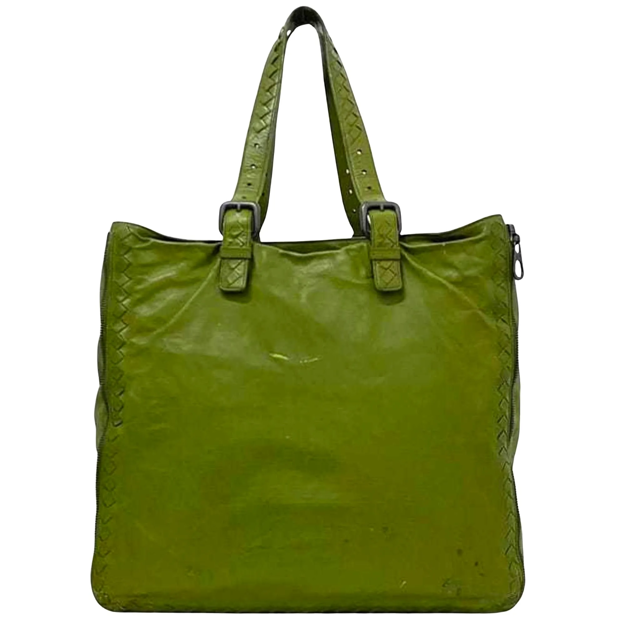 Bottega Veneta Leather Tote Bag (Pre-Owned)