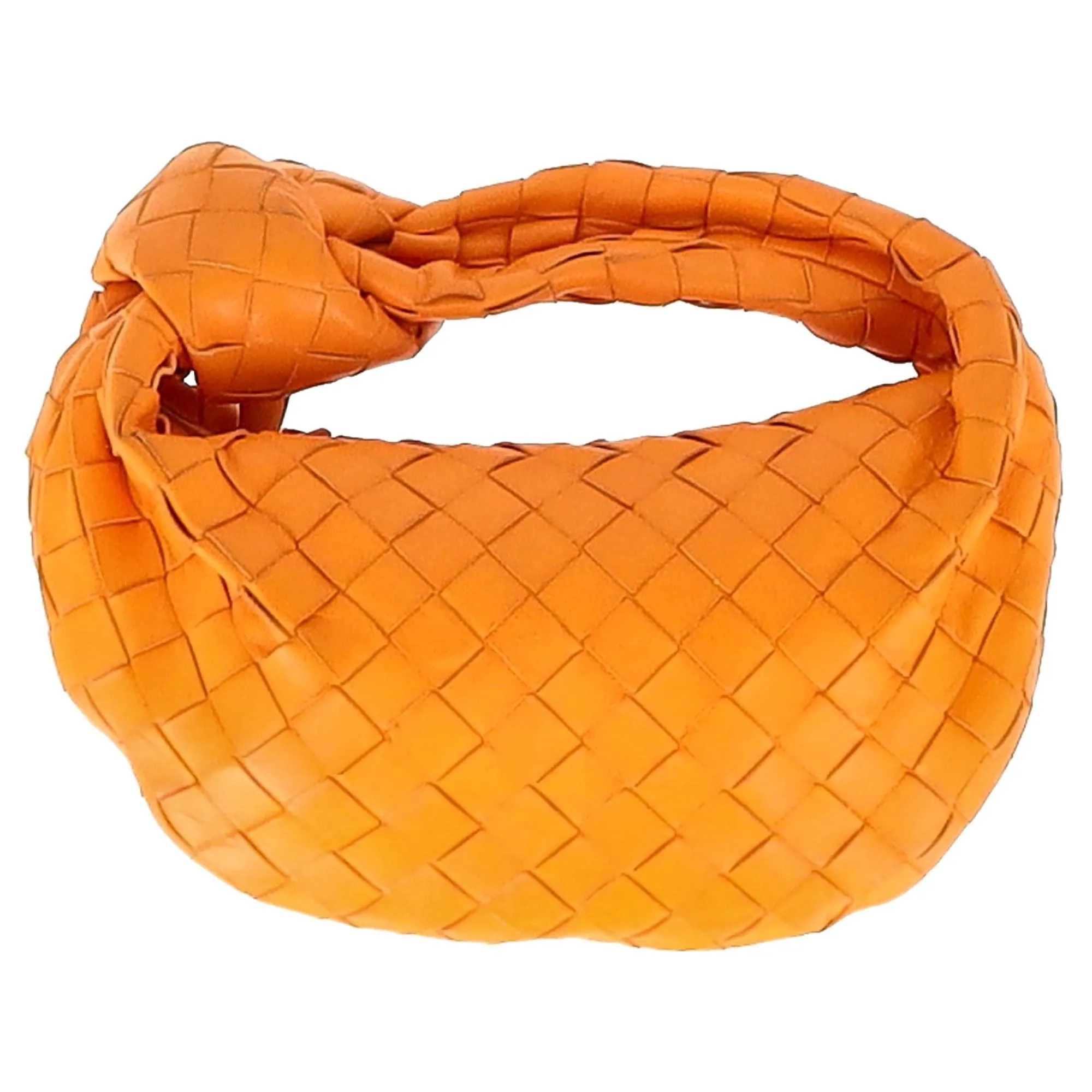 Bottega Veneta Mini Jodie in Orange Leather