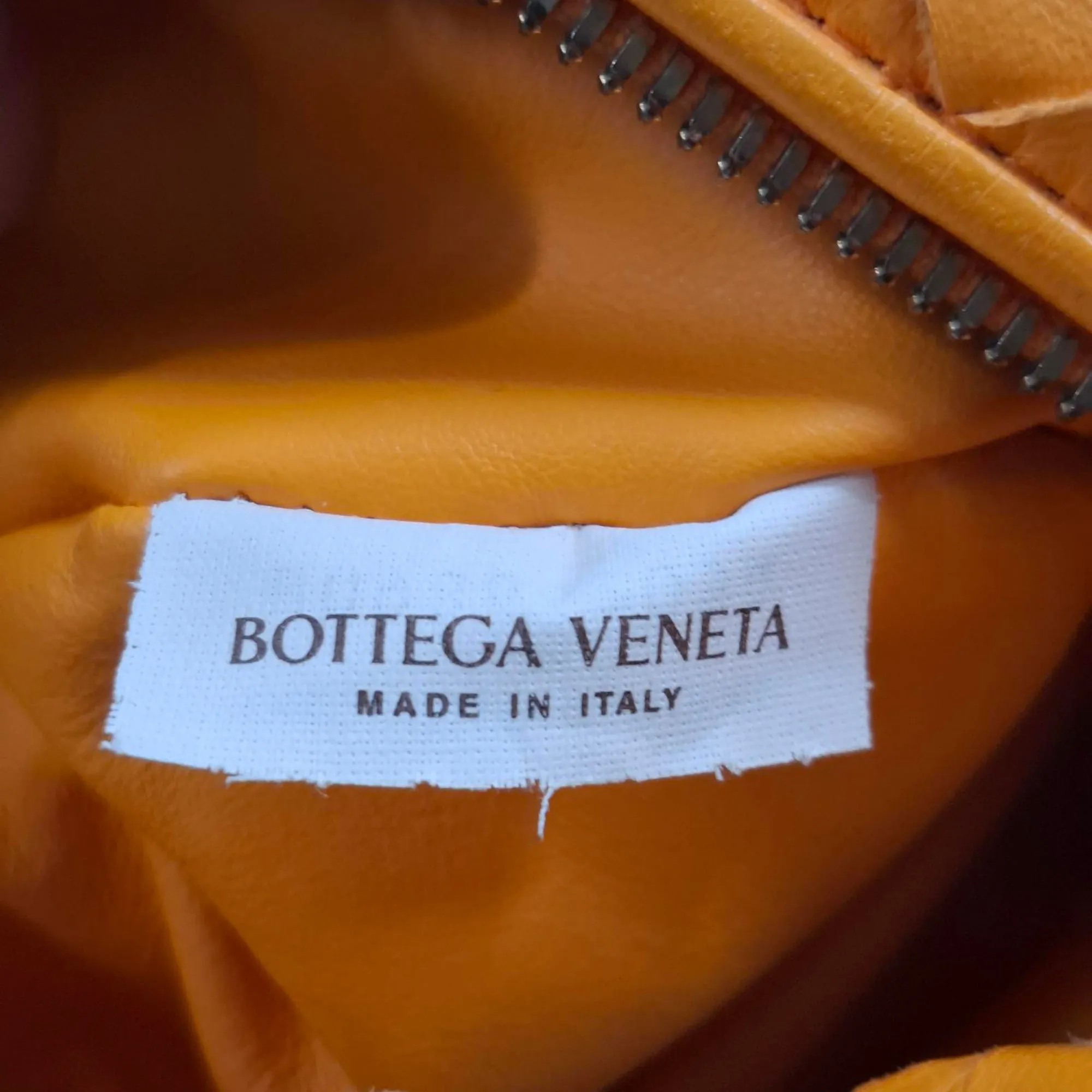 Bottega Veneta Mini Jodie in Orange Leather