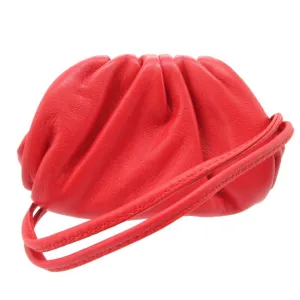 Bottega Veneta The Pouch Leather Clutch Bag (Pre-Owned)