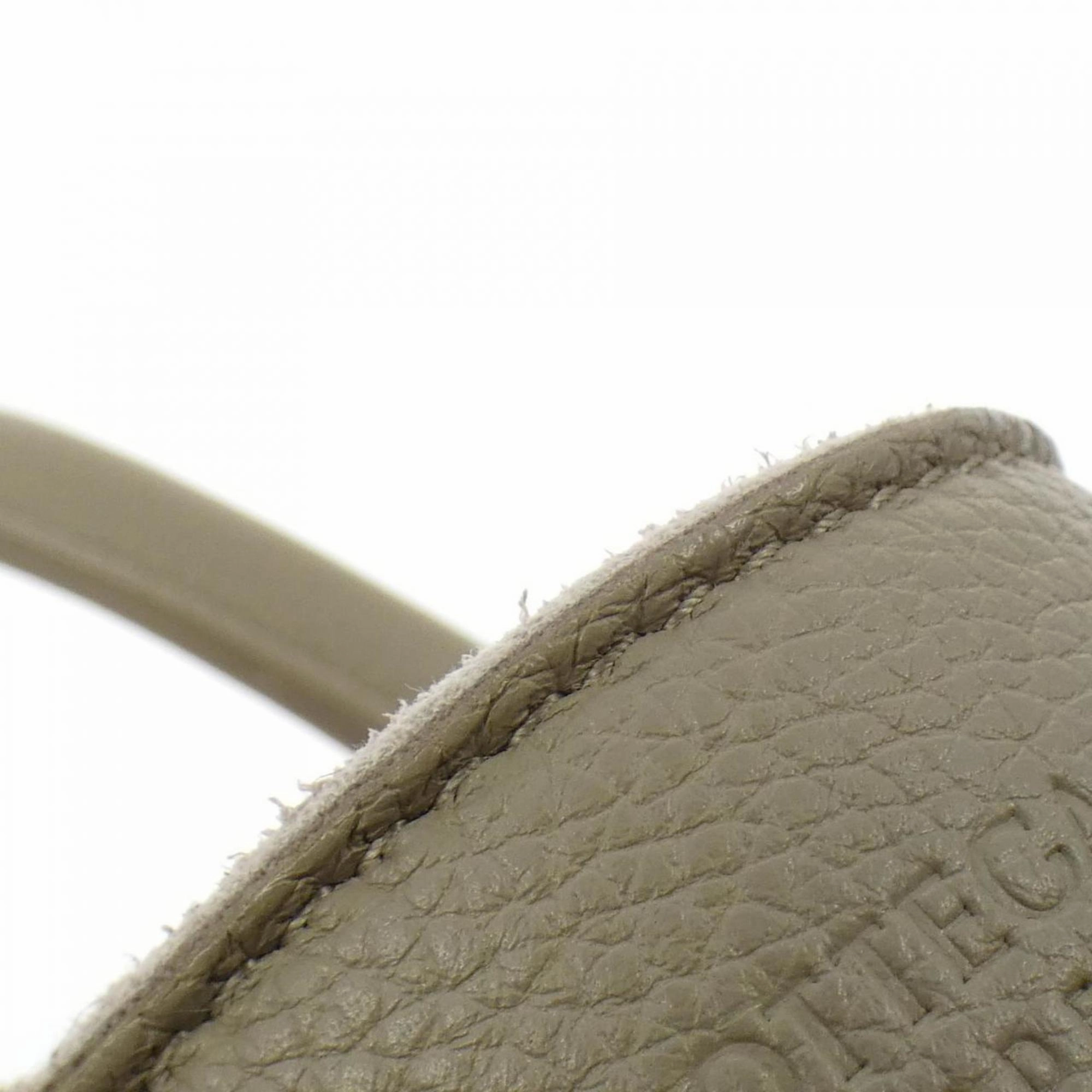 Bottega Veneta Leather Handbag (Pre-Owned)