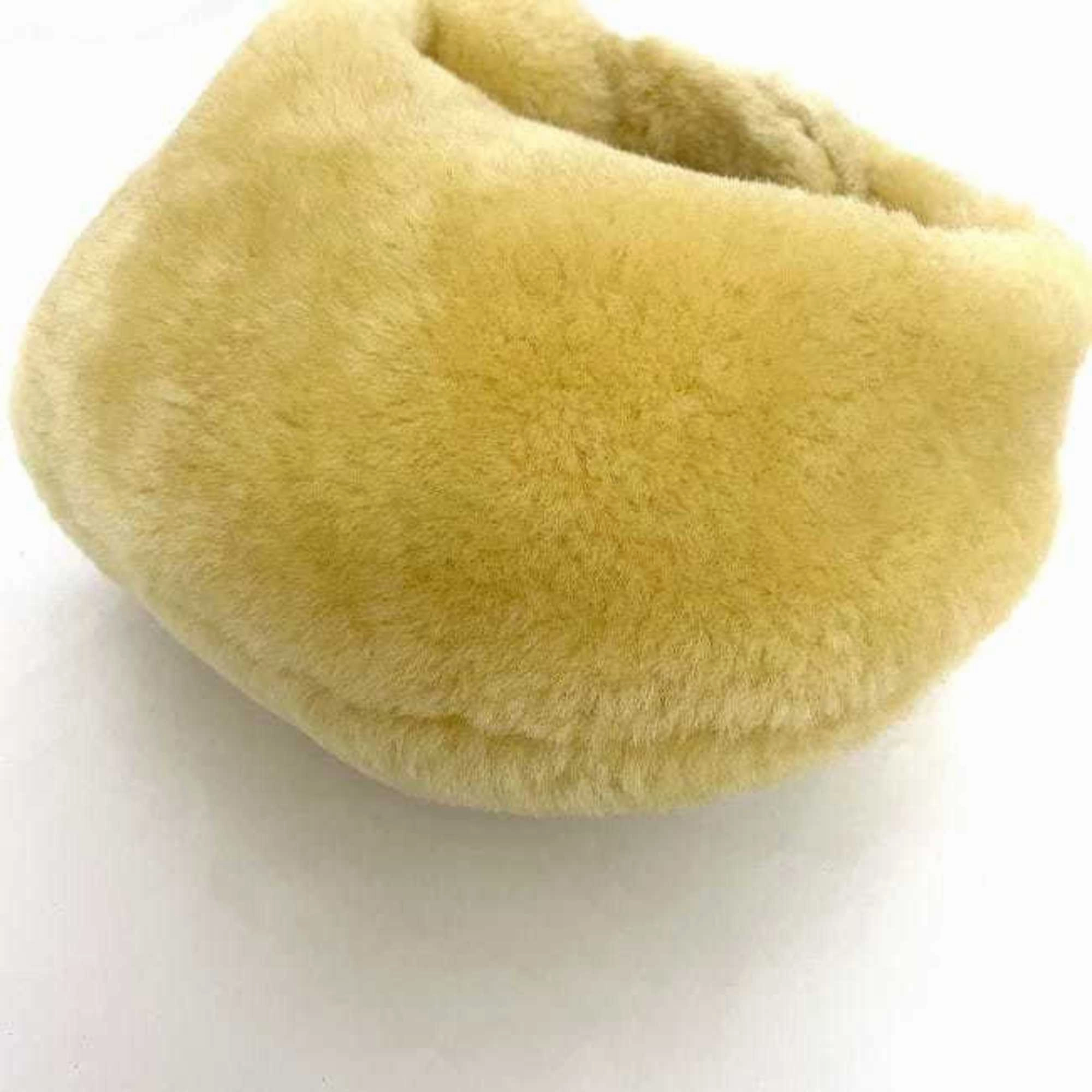 Bottega Veneta yellow Fur Handbag (Pre-Owned)