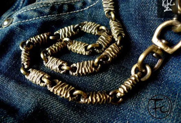 Brass biker trucker dragon hook wallets Chain for chain wallet biker wallet trucker wallet