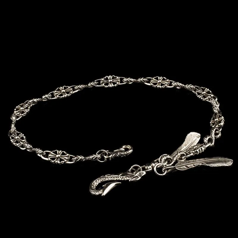Brass Silver biker trucker Tibetan wallet Chain for chain wallet biker wallet trucker wallet