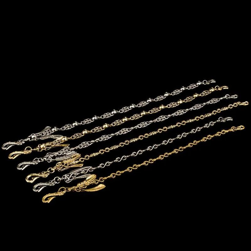 Brass Silver biker trucker Tibetan wallet Chain for chain wallet biker wallet trucker wallet