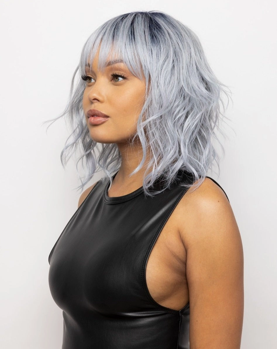 Breezy Wavez Wig by Rene of Paris | Heat Friendly Synthetic Hair | Average Cap