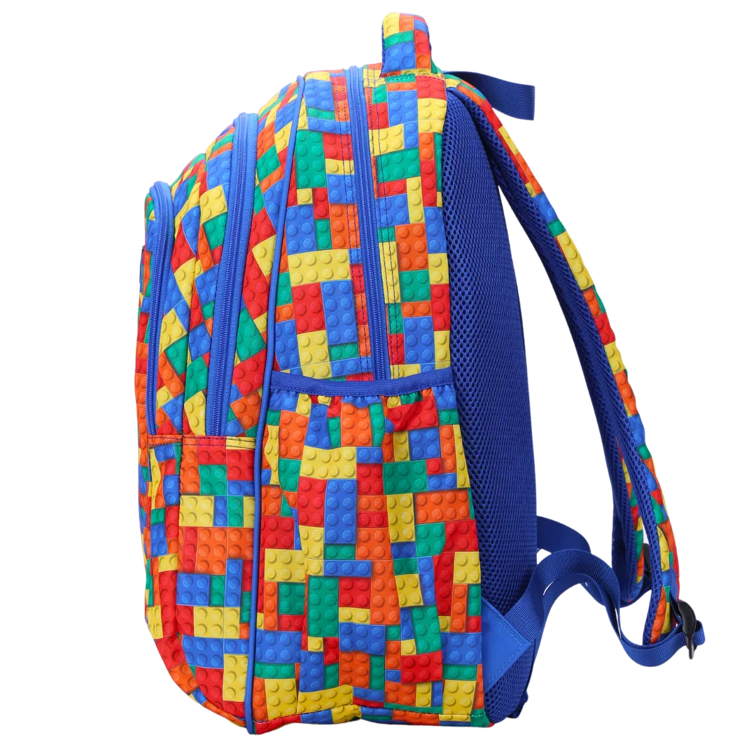 Bricks Large School Backpack