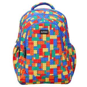 Bricks Large School Backpack