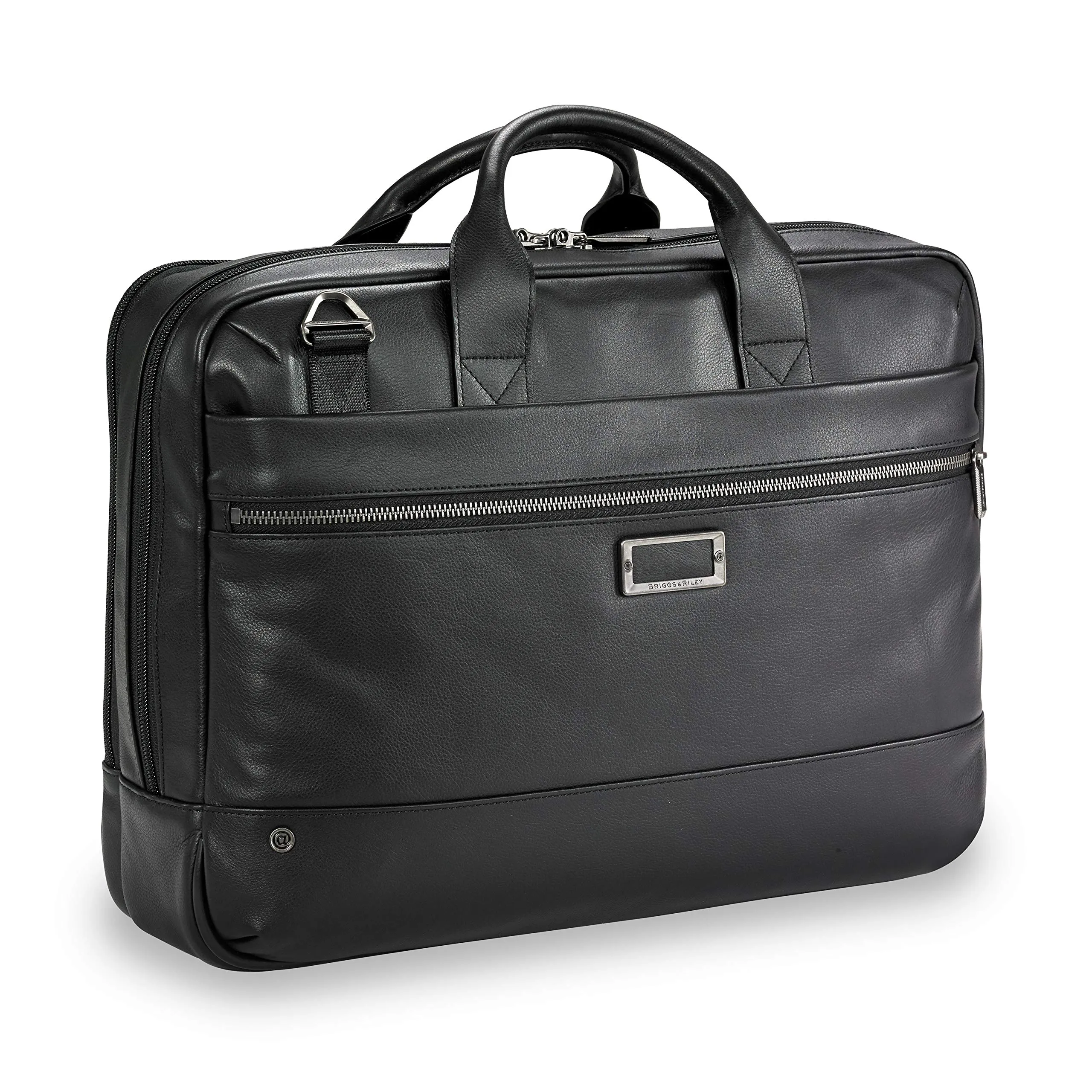 Briggs & Riley @work Leather Medium Brief