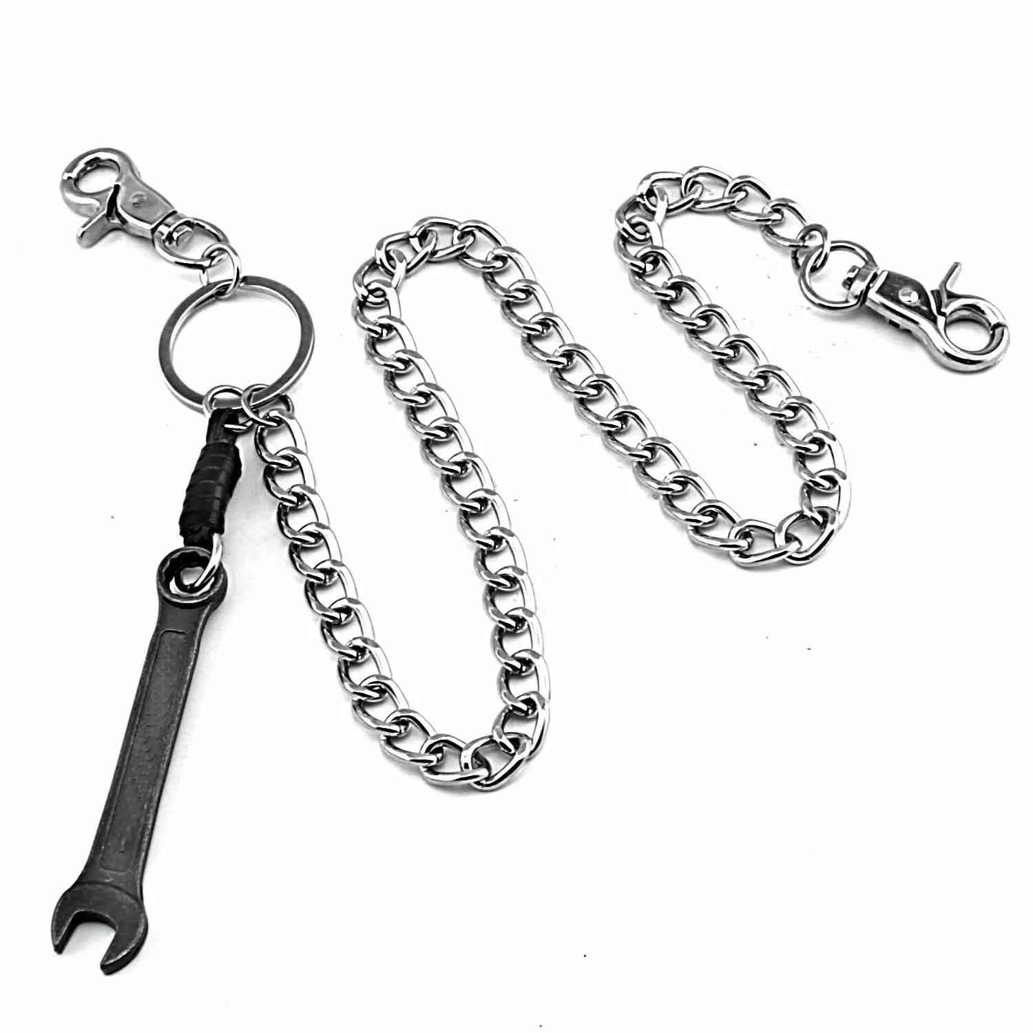 Bright Silver Punk Pants Chain Fashion Wallet Chain jeans chain jean chains For Men