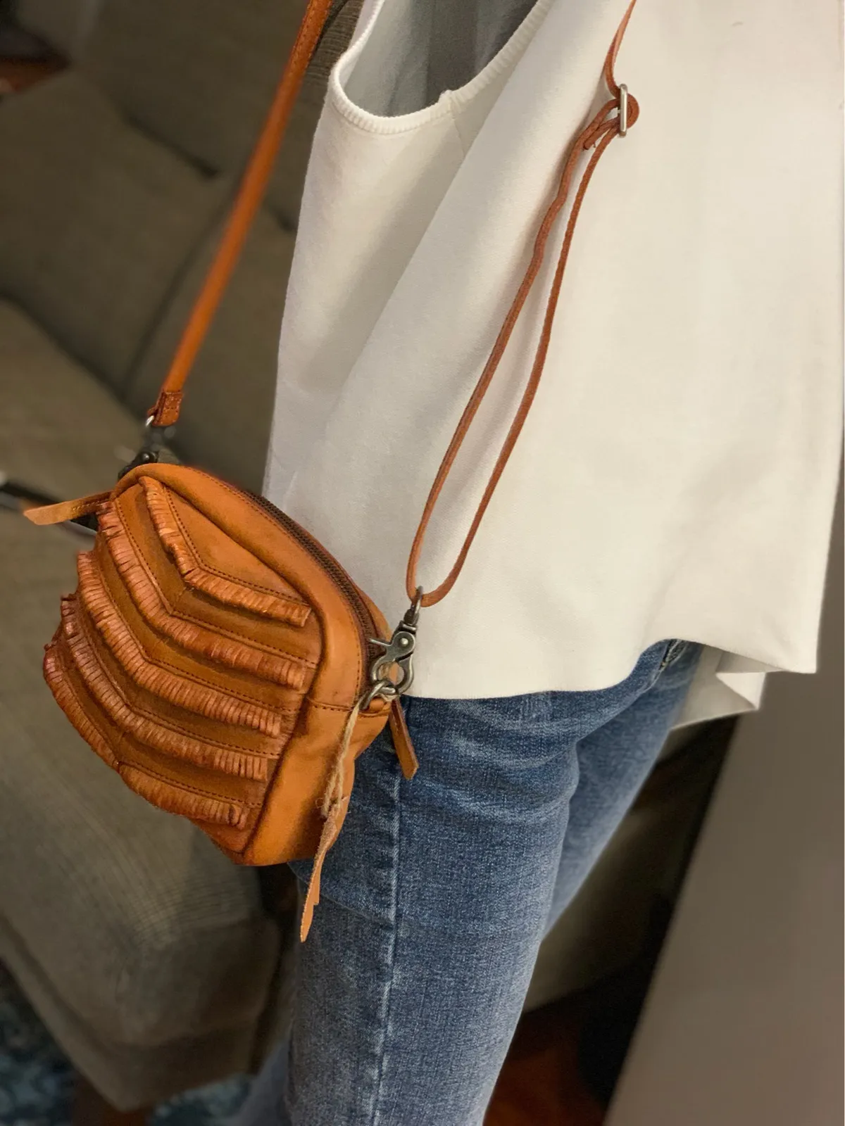 Brown Women's Small Side Bag Satchel Vintage Green Shoulder Bag Square Crossbody Bag for Ladies
