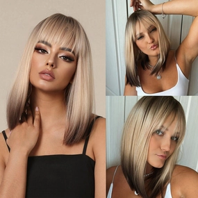 Brown Blonde Wig