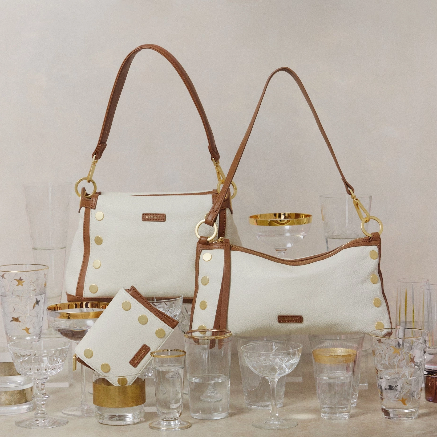 Bryant | Courtyard Cream/Brushed Gold | Med
