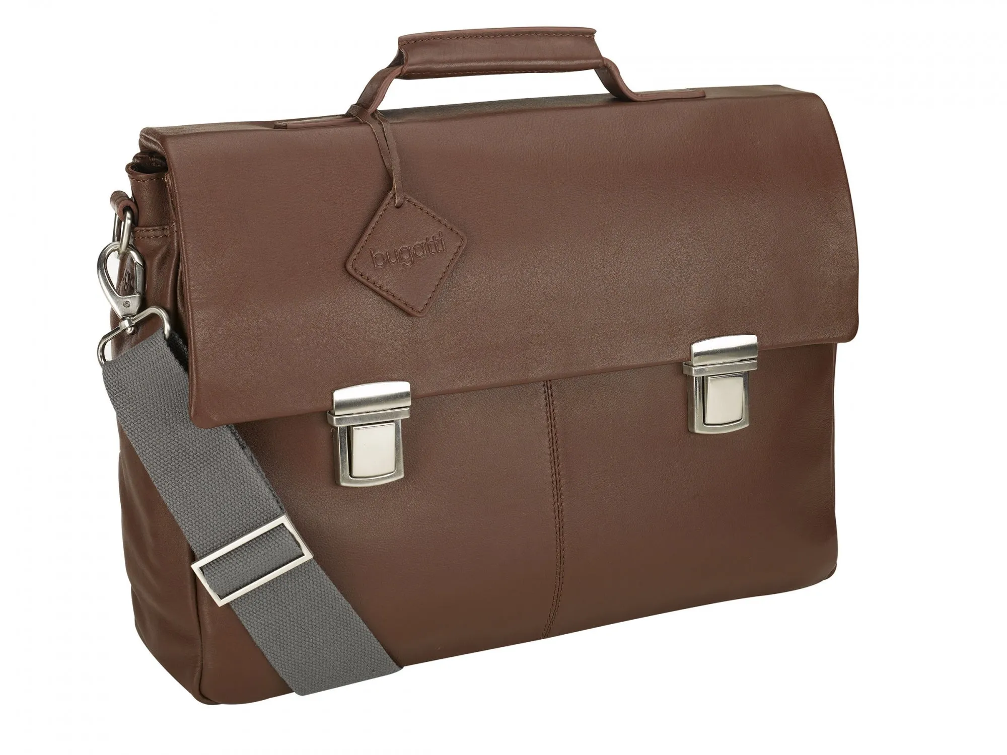Bugatti Manhattan Leather Laptop Brief