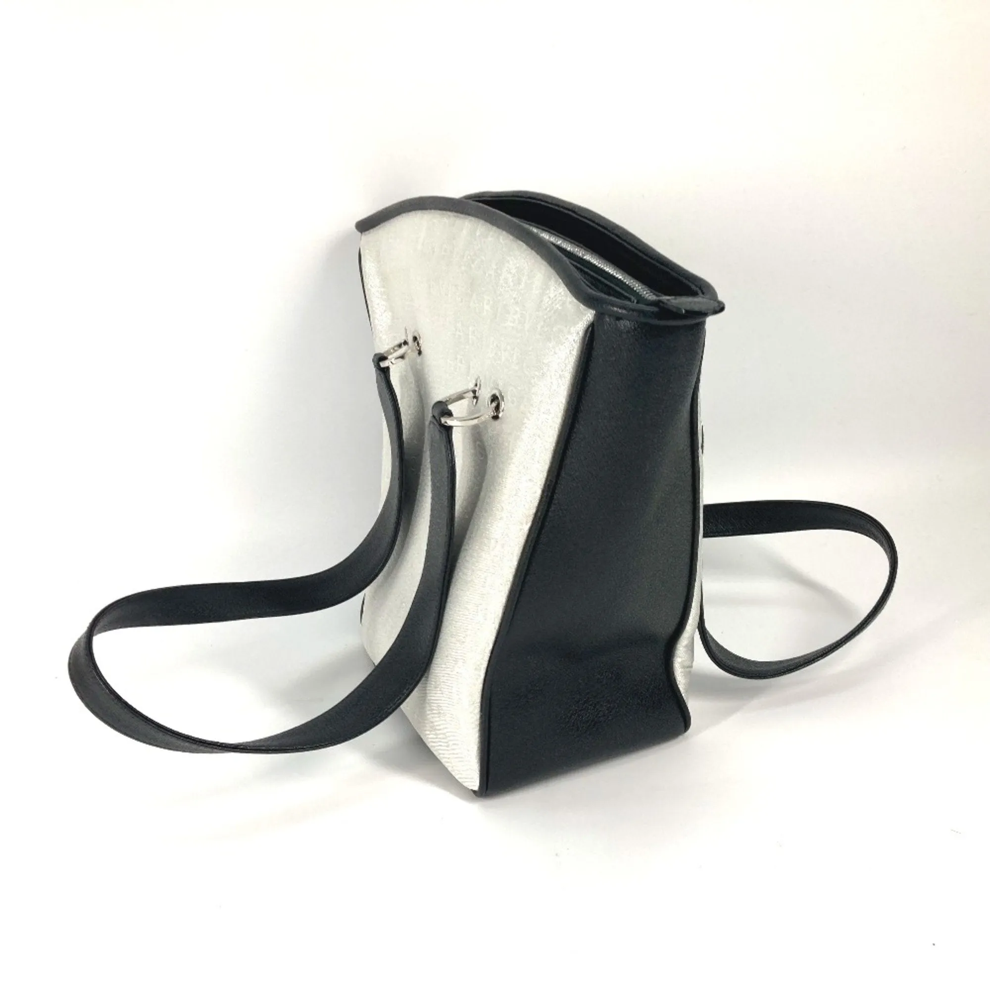 Bulgari Logo Mania Leather Tote Bag (Pre-Owned)