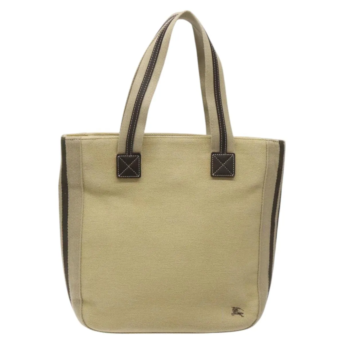 Burberry blue Label Canvas Tote Bag (Pre-Owned)