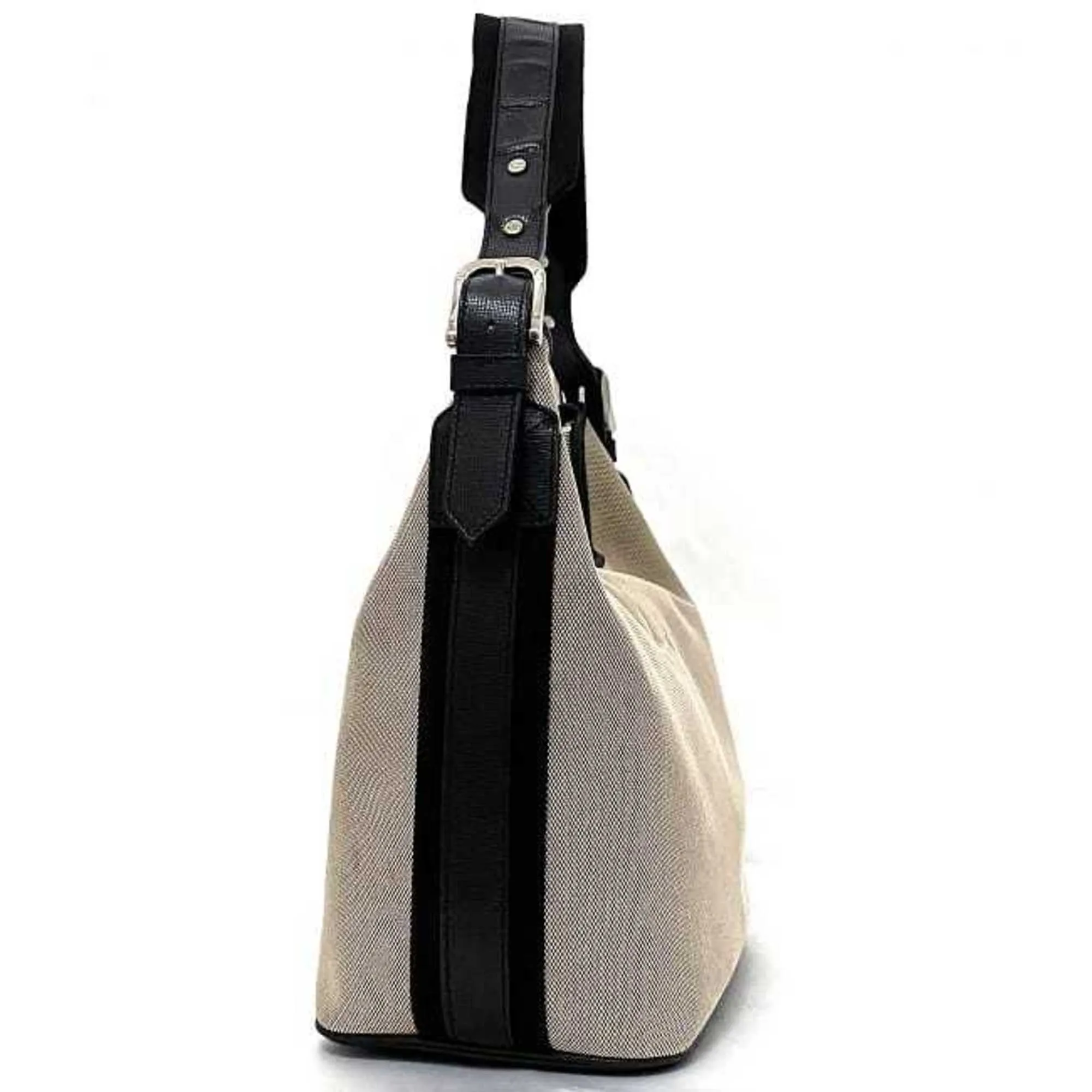 Burberry Canvas Shopper Bag (Pre-Owned)