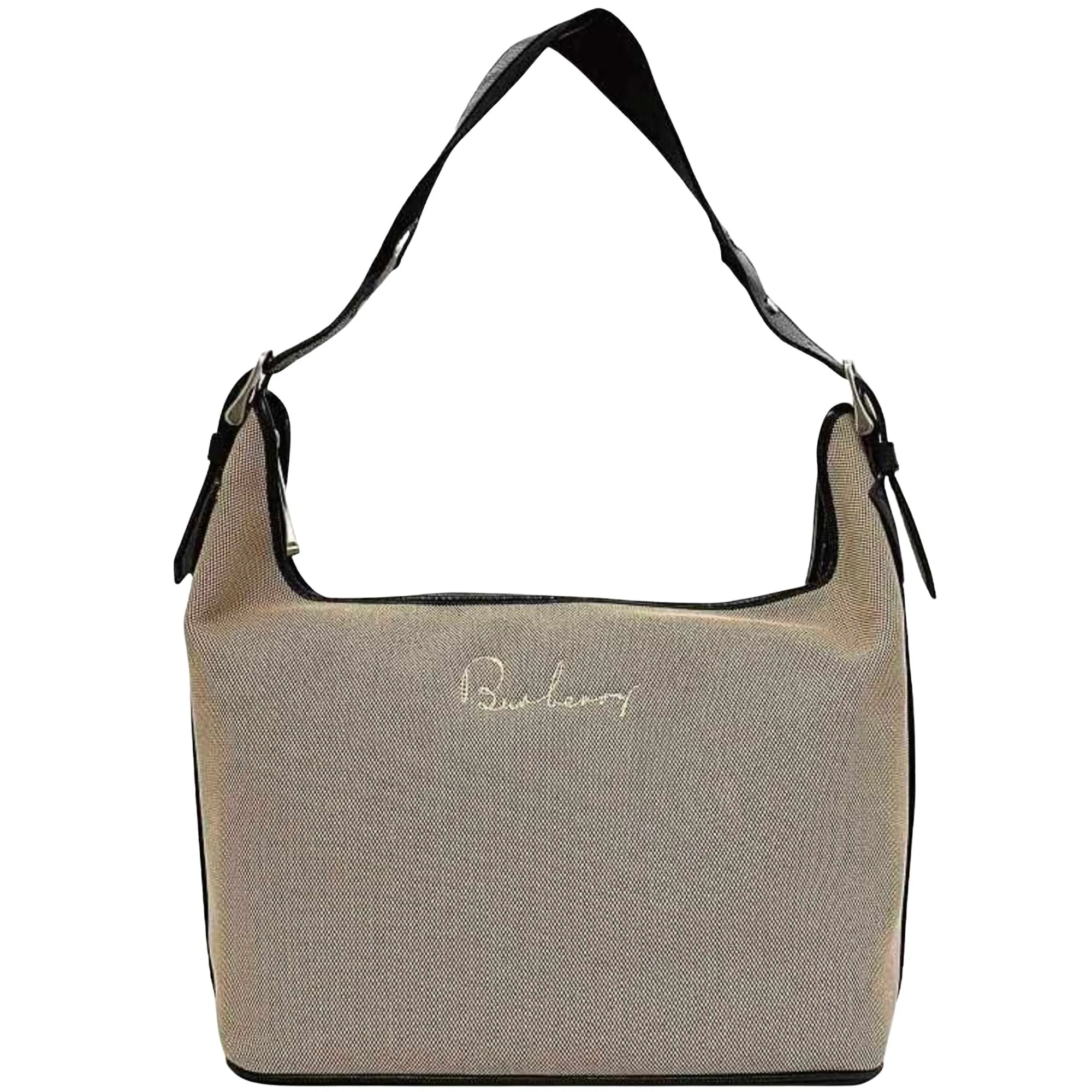 Burberry Canvas Shopper Bag (Pre-Owned)