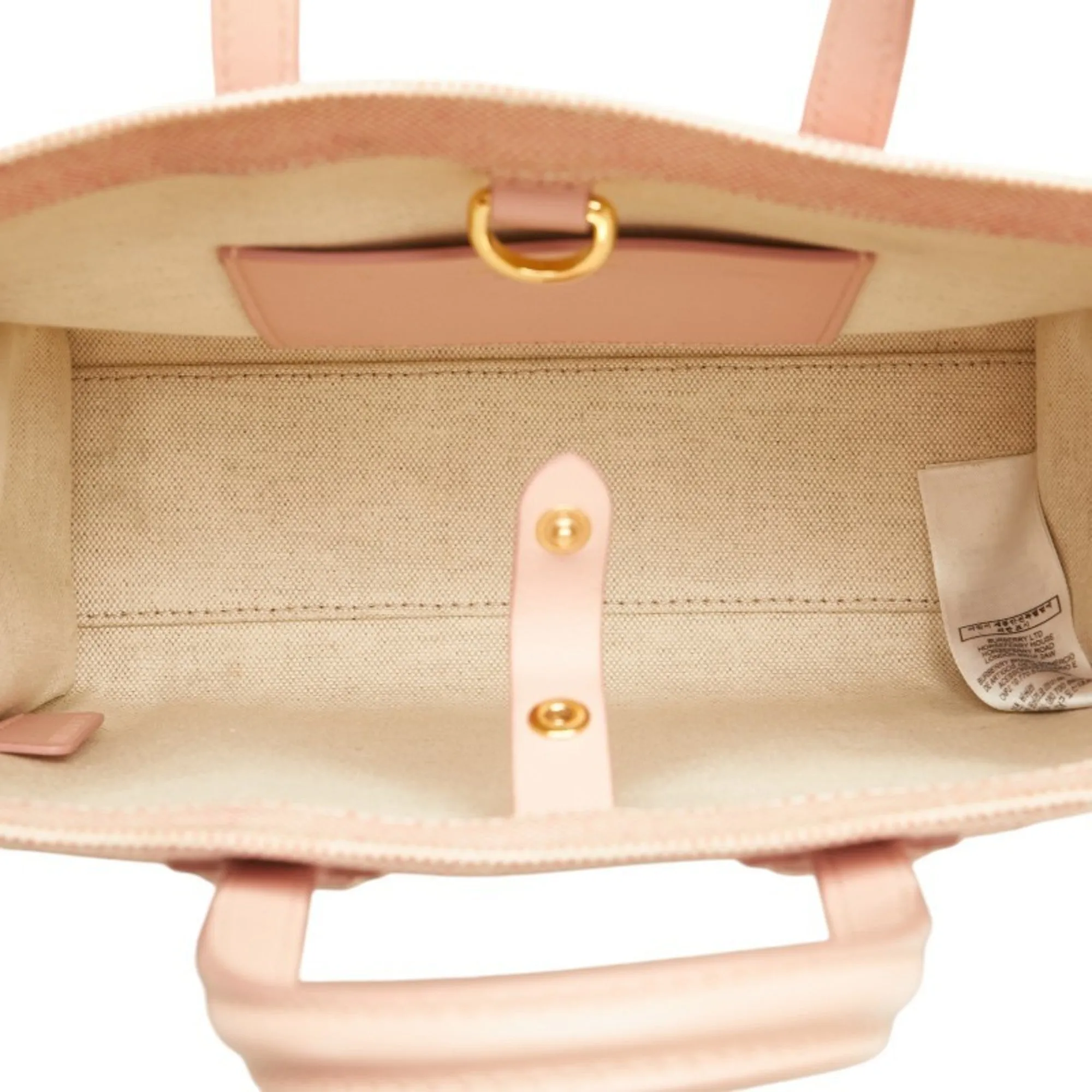 Burberry  Canvas Shoulder Bag Tote Bag (Pre-Owned)