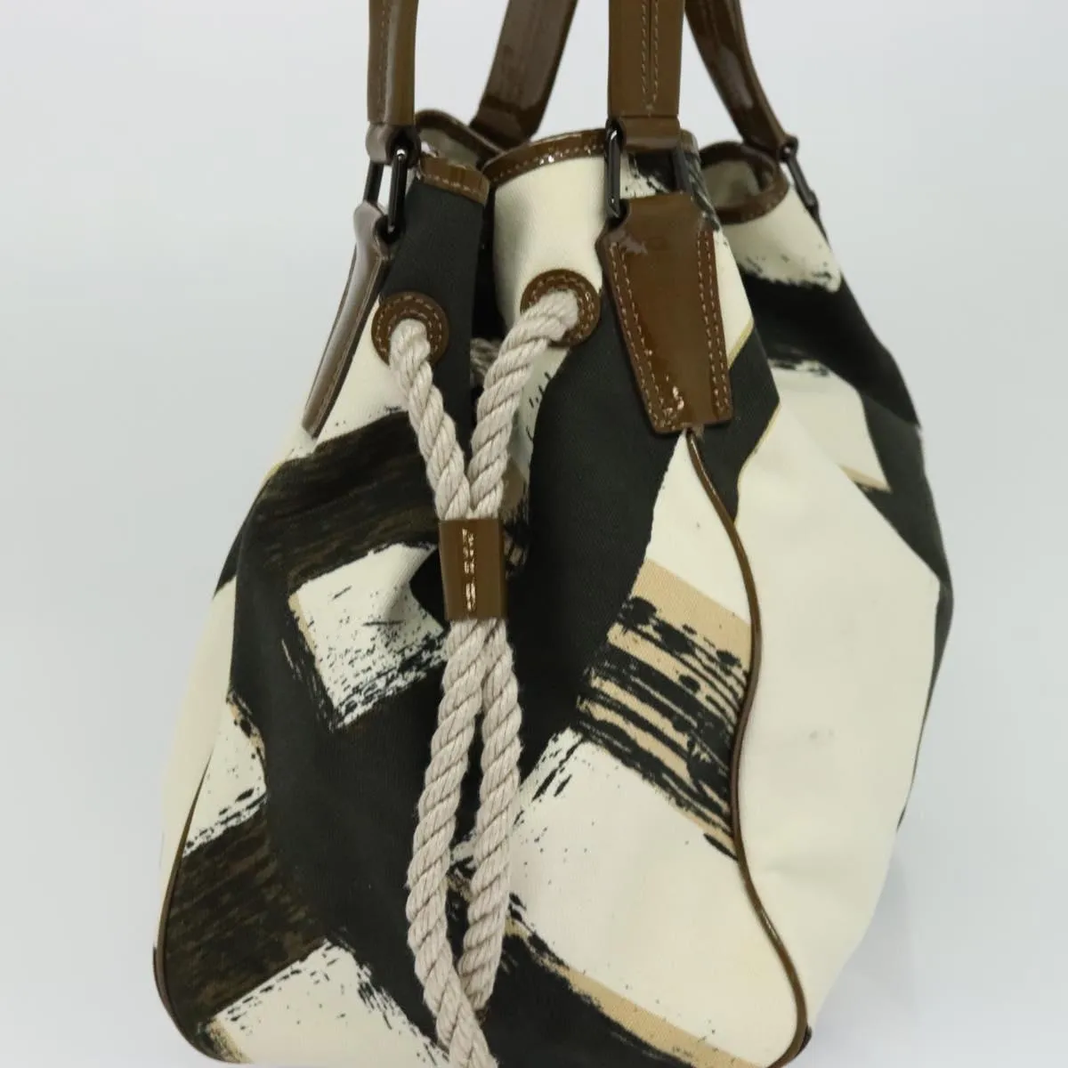 Burberry Canvas Tote Bag (Pre-Owned)