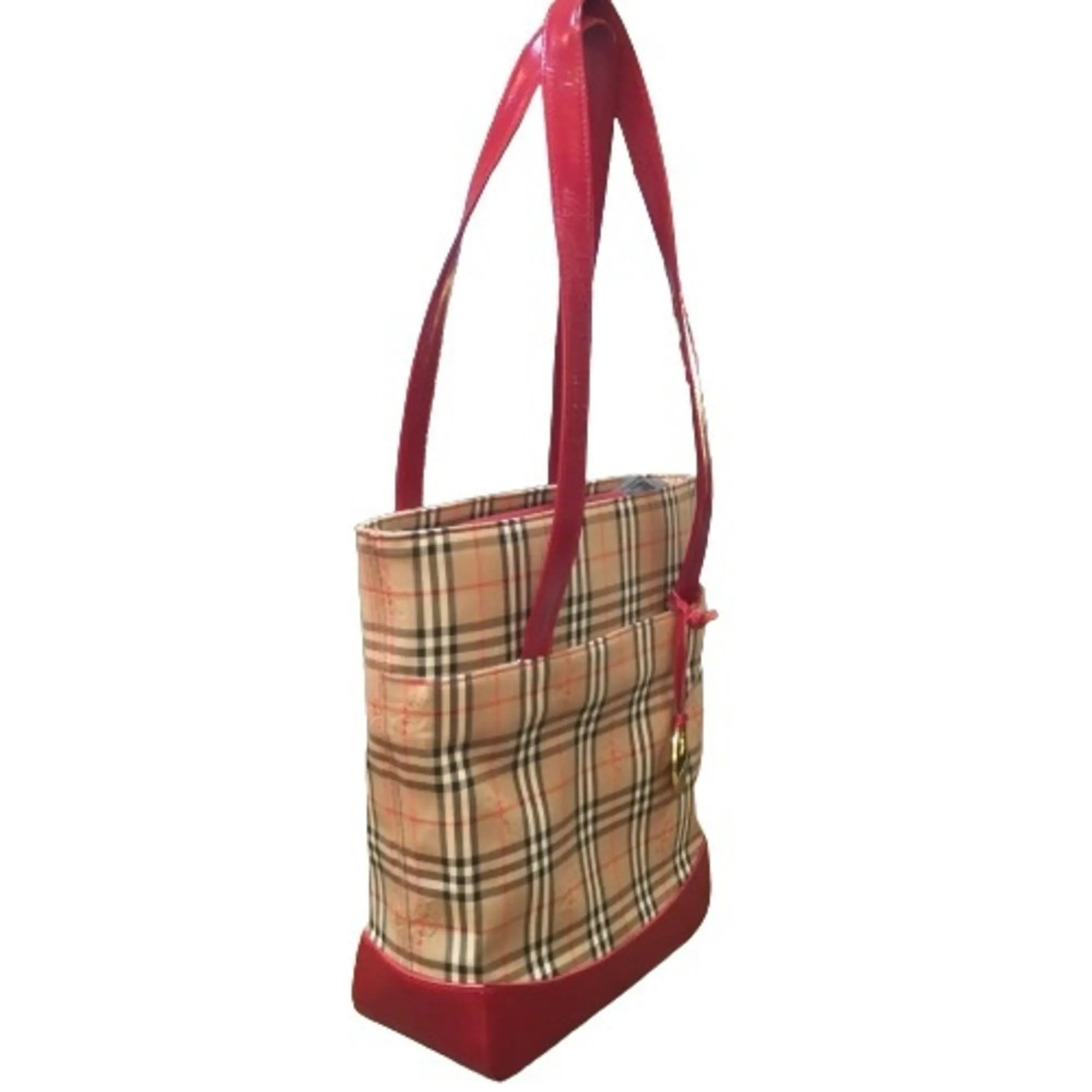 Burberry   Color Canvas Tote Bag (Pre-Owned)