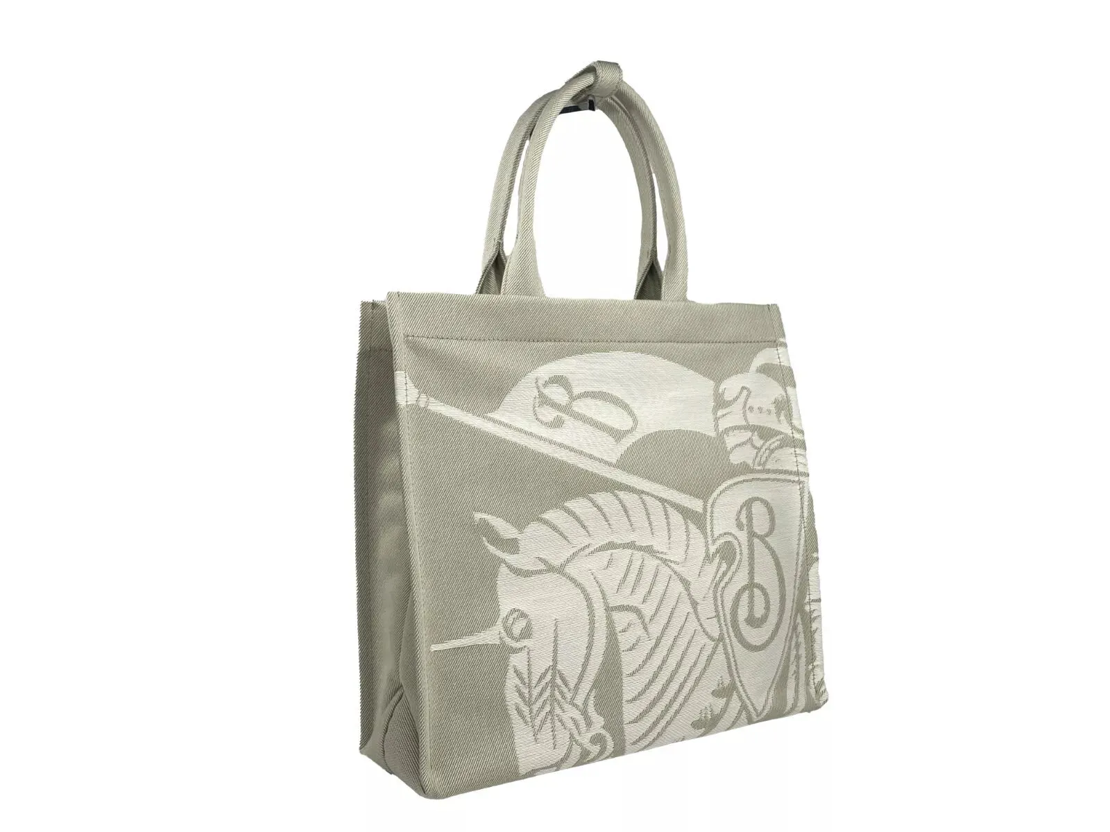 Burberry EKD Canvas Tote Bag With Coin Pouch Women's