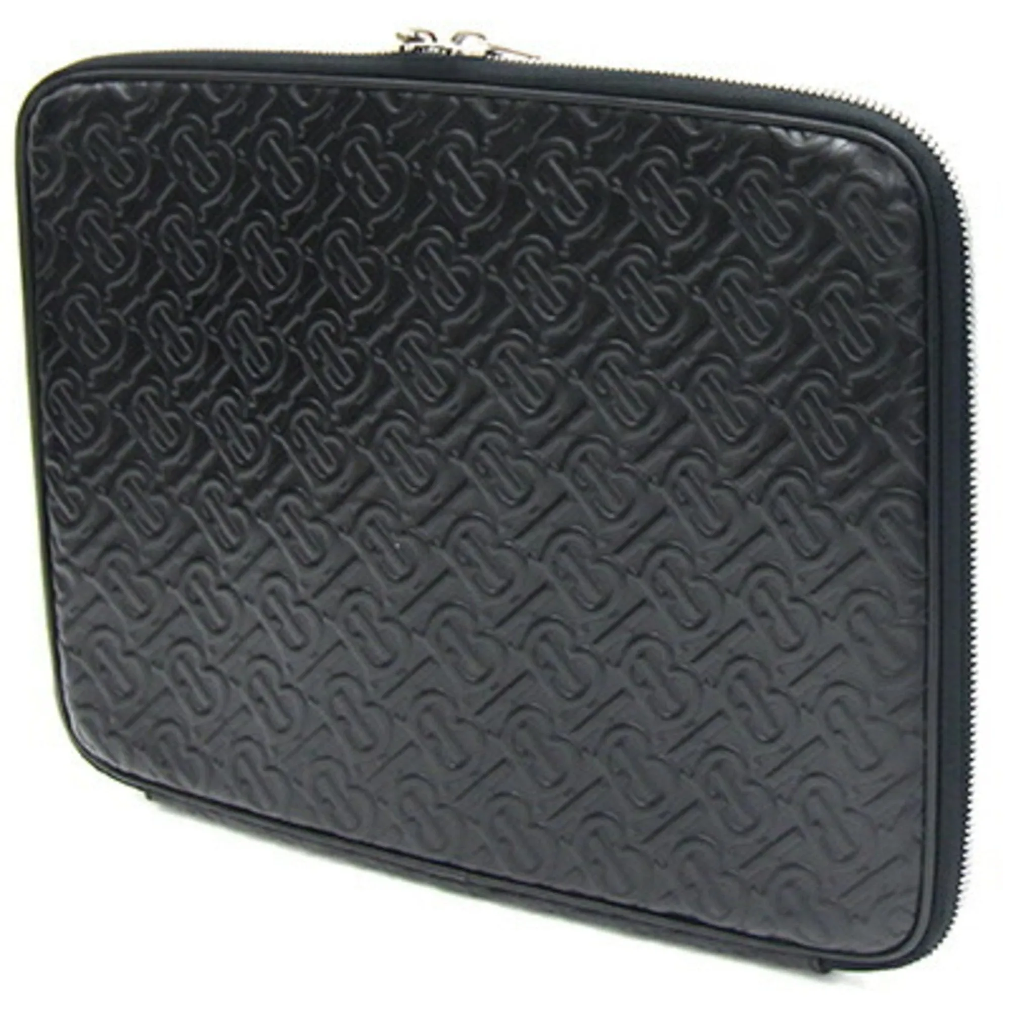 Burberry Leather Clutch Bag Document Case (Pre-Owned)