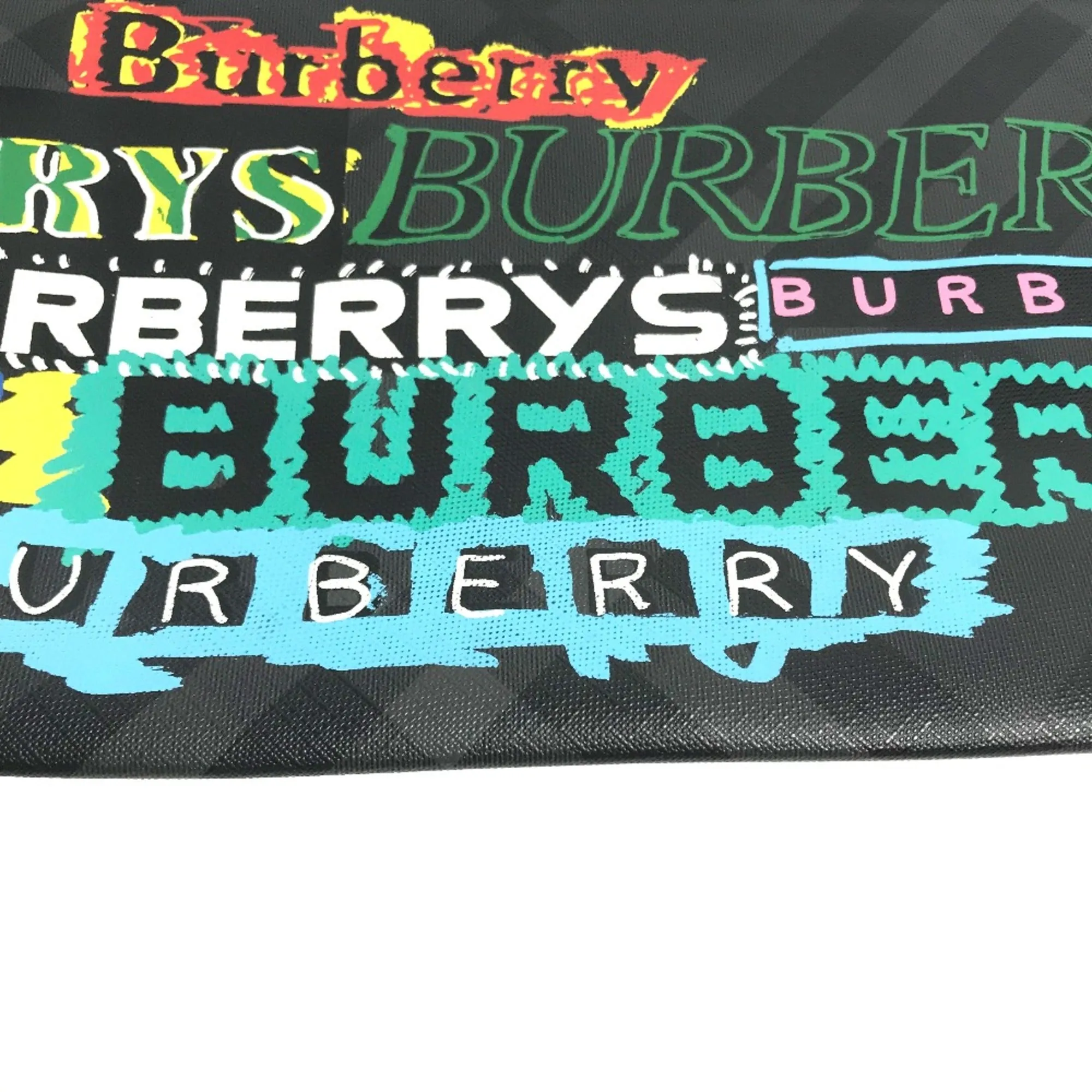 Burberry  Leather Clutch Bag (Pre-Owned)