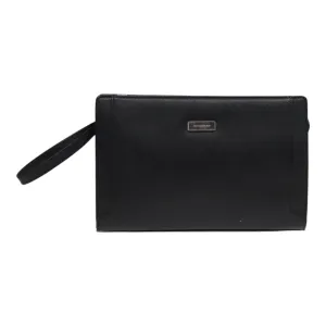 Burberry Leather Clutch Bag (Pre-Owned)