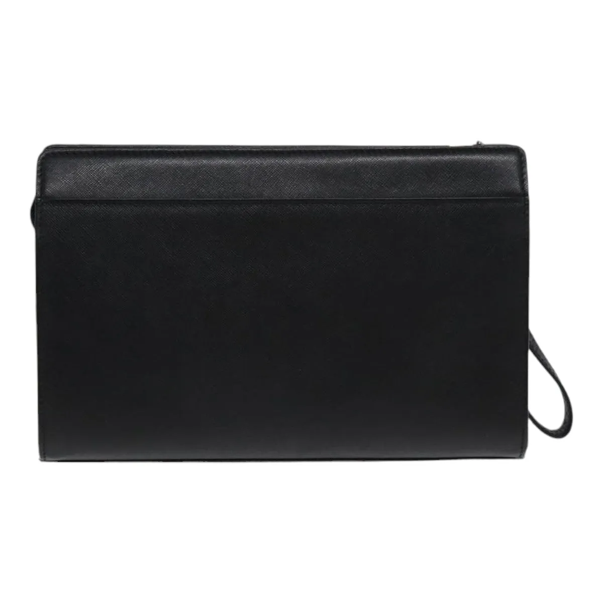Burberry Leather Clutch Bag (Pre-Owned)