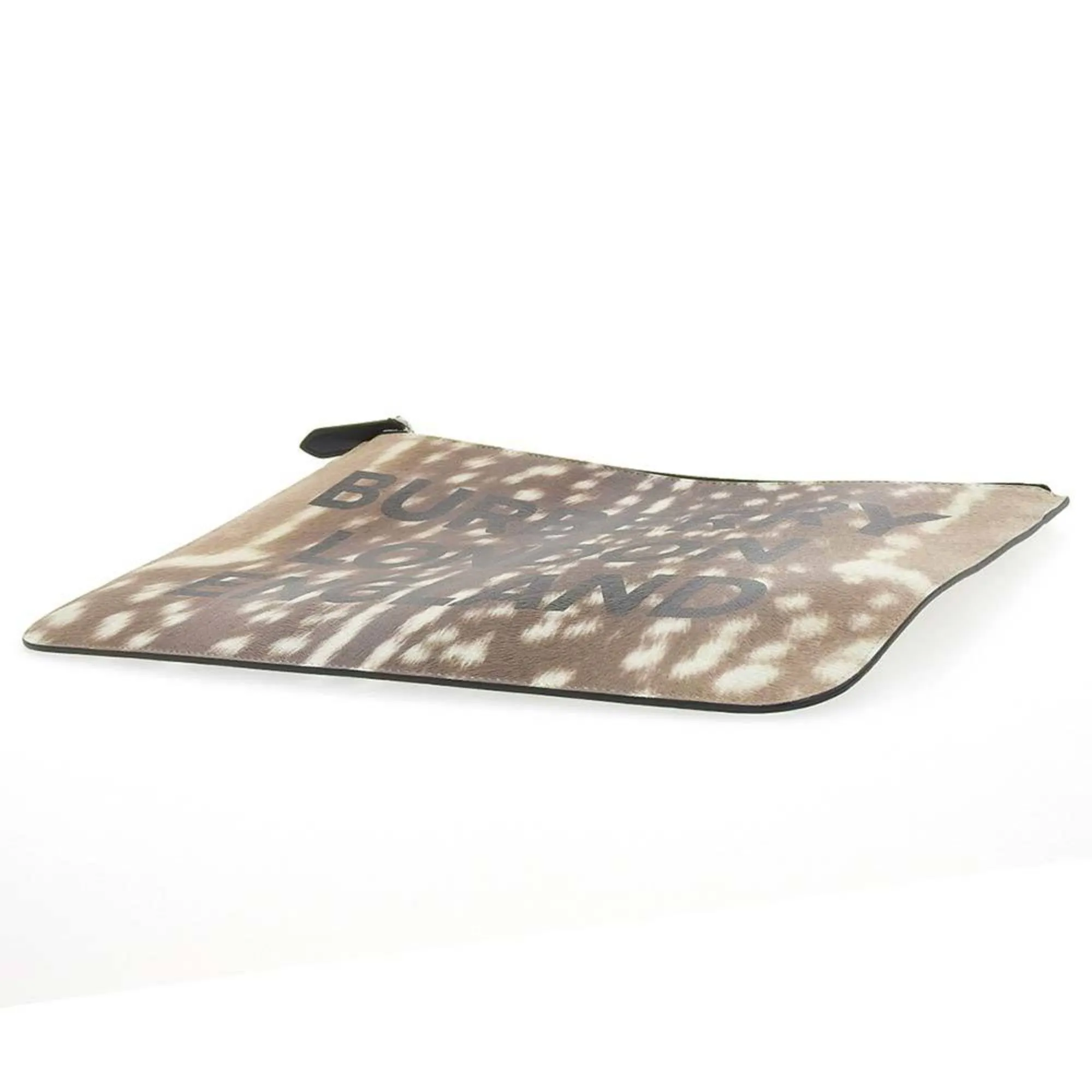 Burberry  Leather Clutch Bag (Pre-Owned)