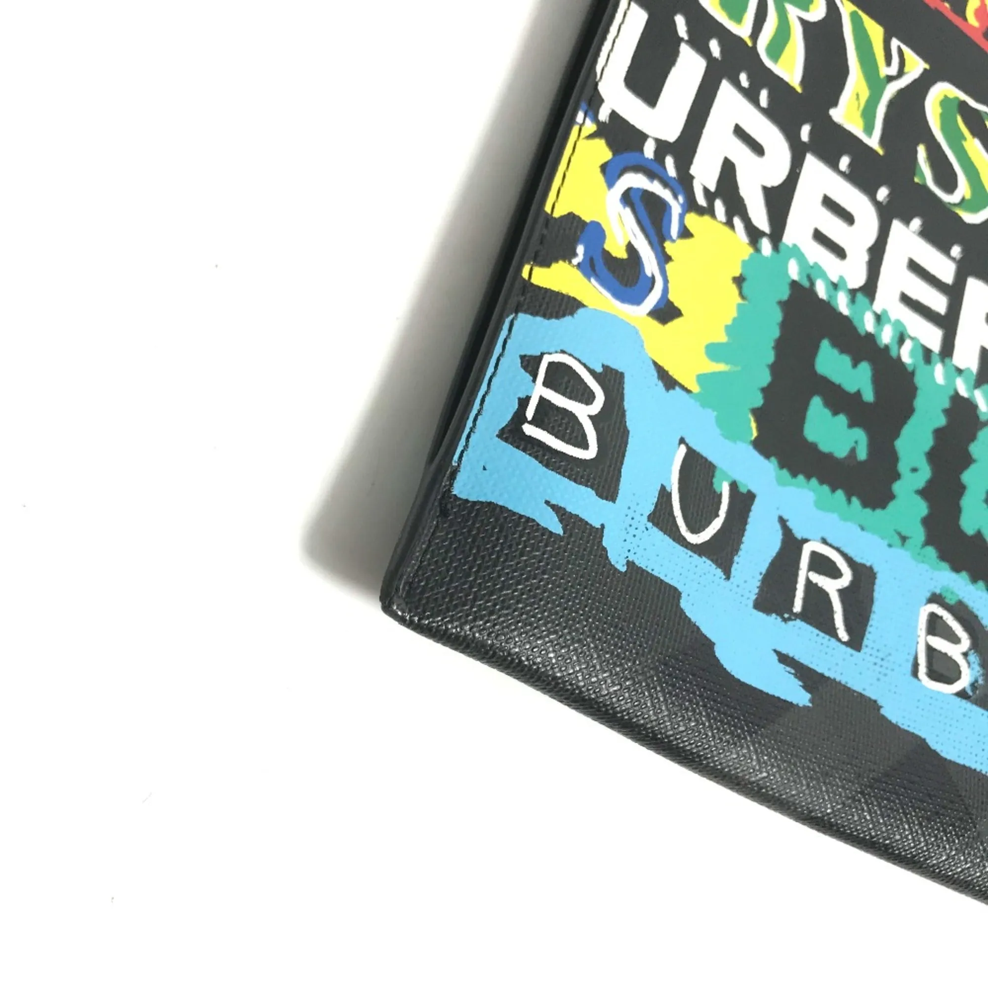 Burberry  Leather Clutch Bag (Pre-Owned)