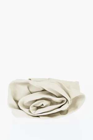 Burberry Leather Rose Clutch