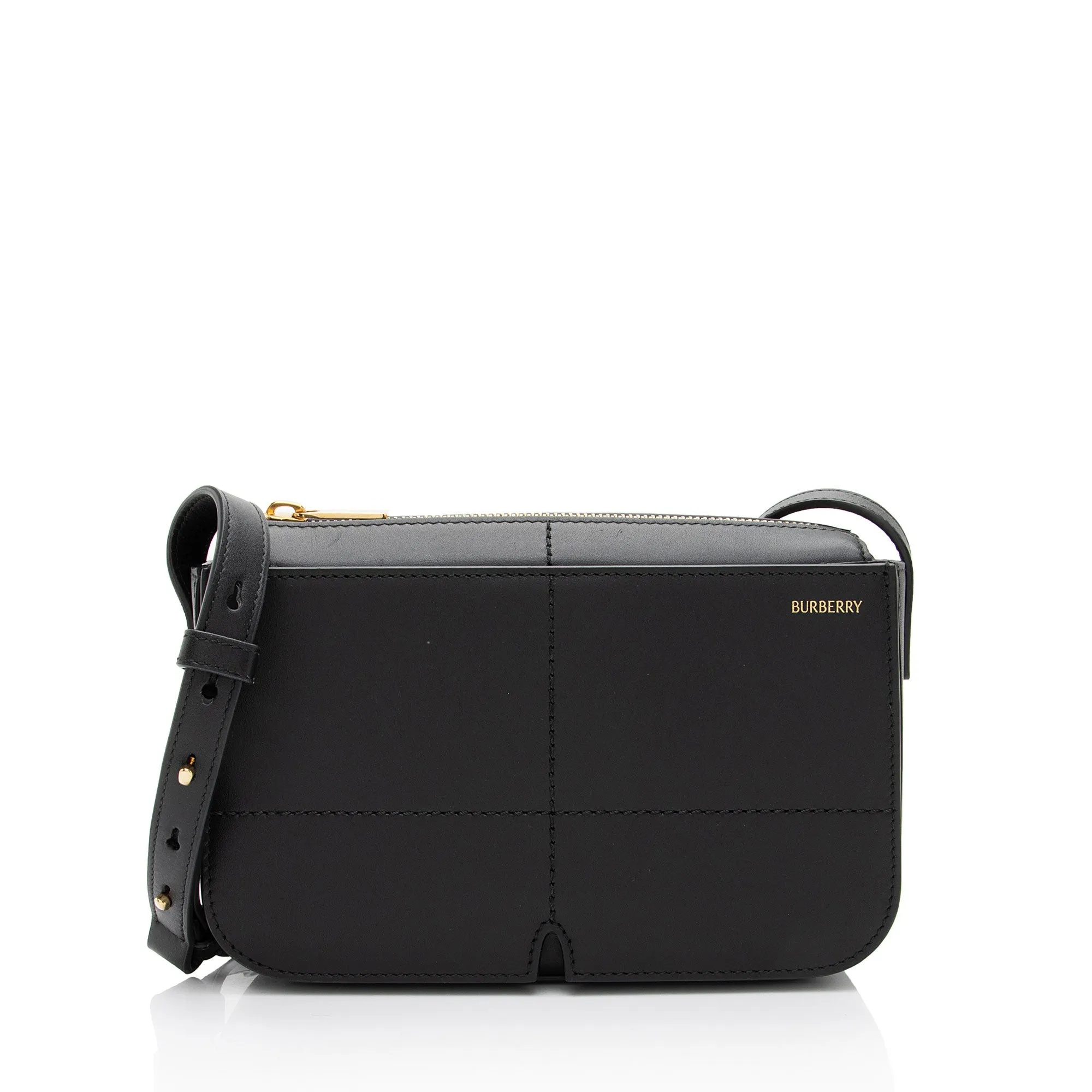 Burberry Leather Snip Crossbody