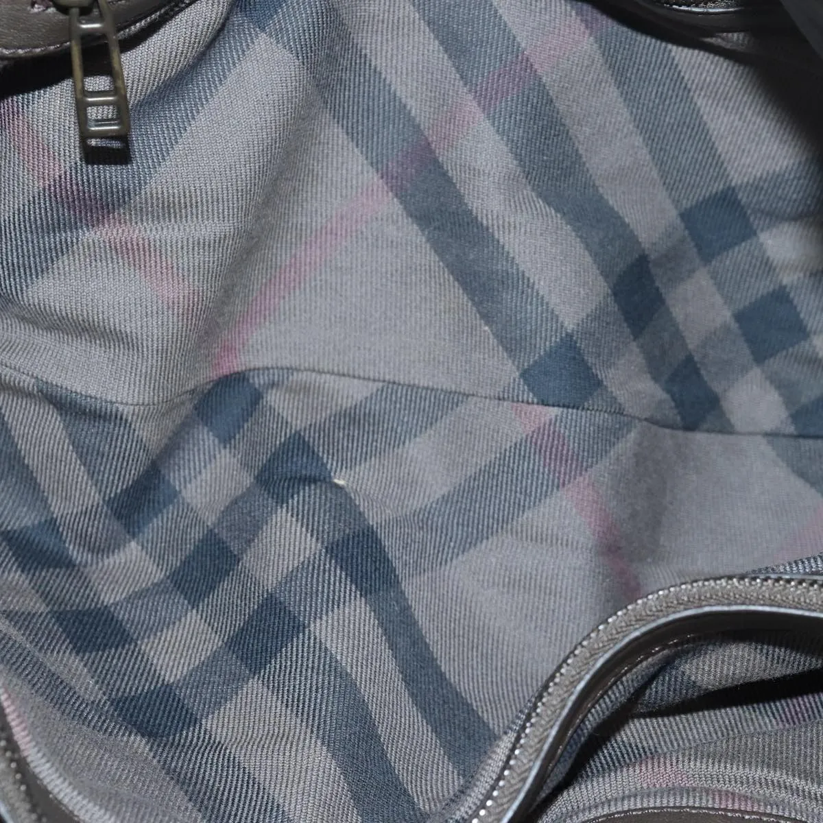 Burberry  Leather Tote Bag (Pre-Owned)