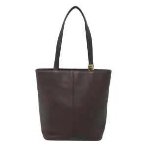 Burberry Leather Tote Bag (Pre-Owned)