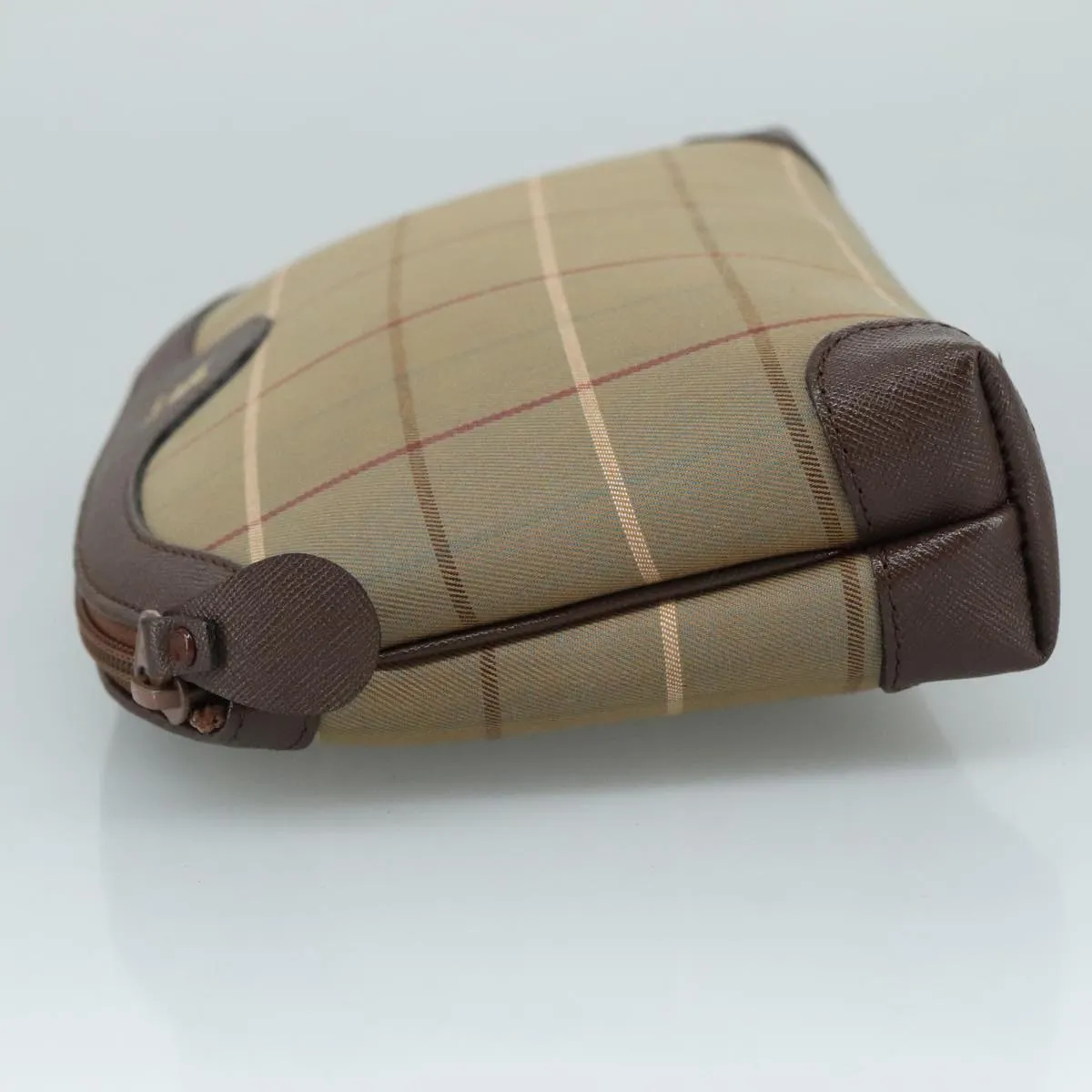 Burberry Nova Check Canvas Clutch Bag (Pre-Owned)