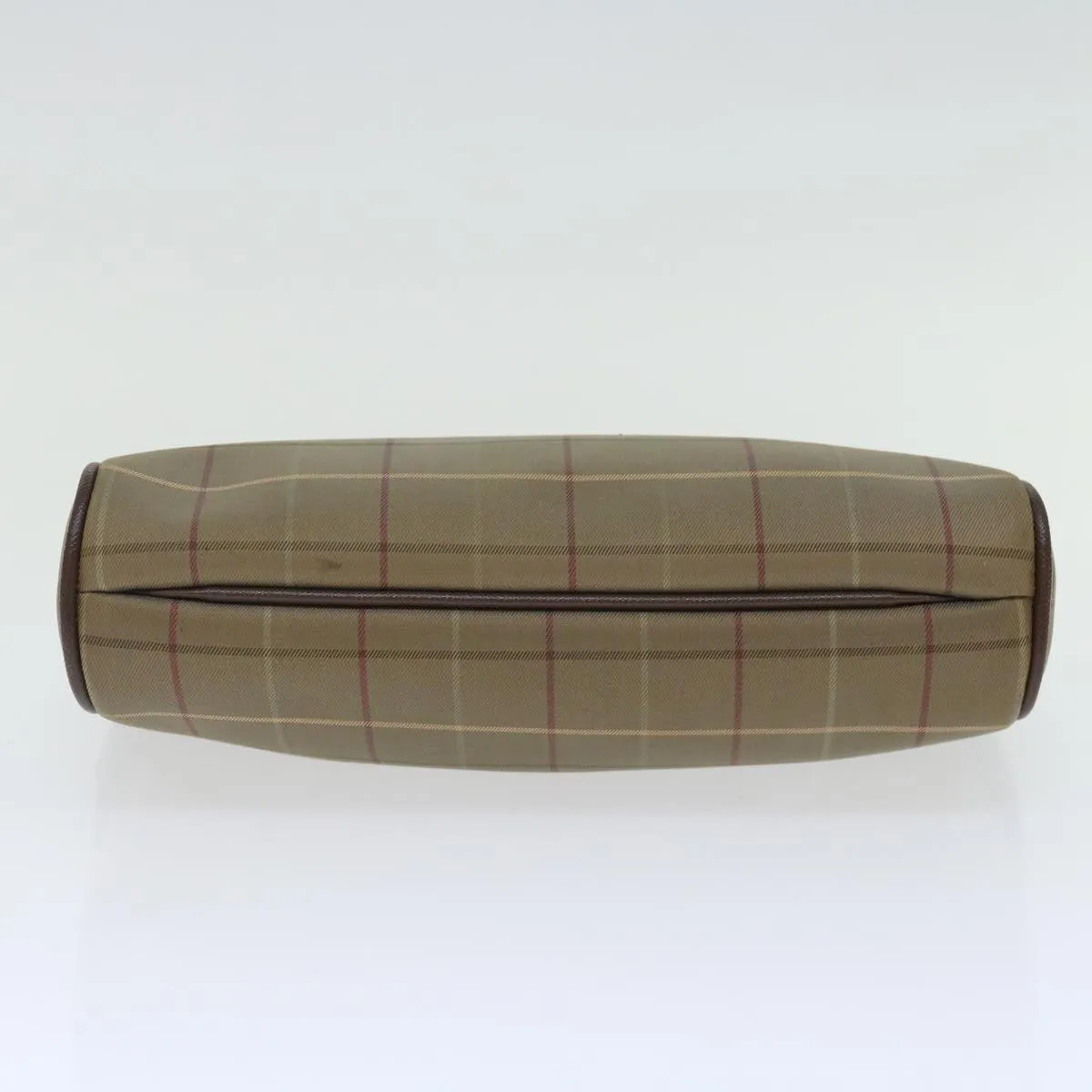 Burberry Nova Check  Canvas Clutch Bag (Pre-Owned)