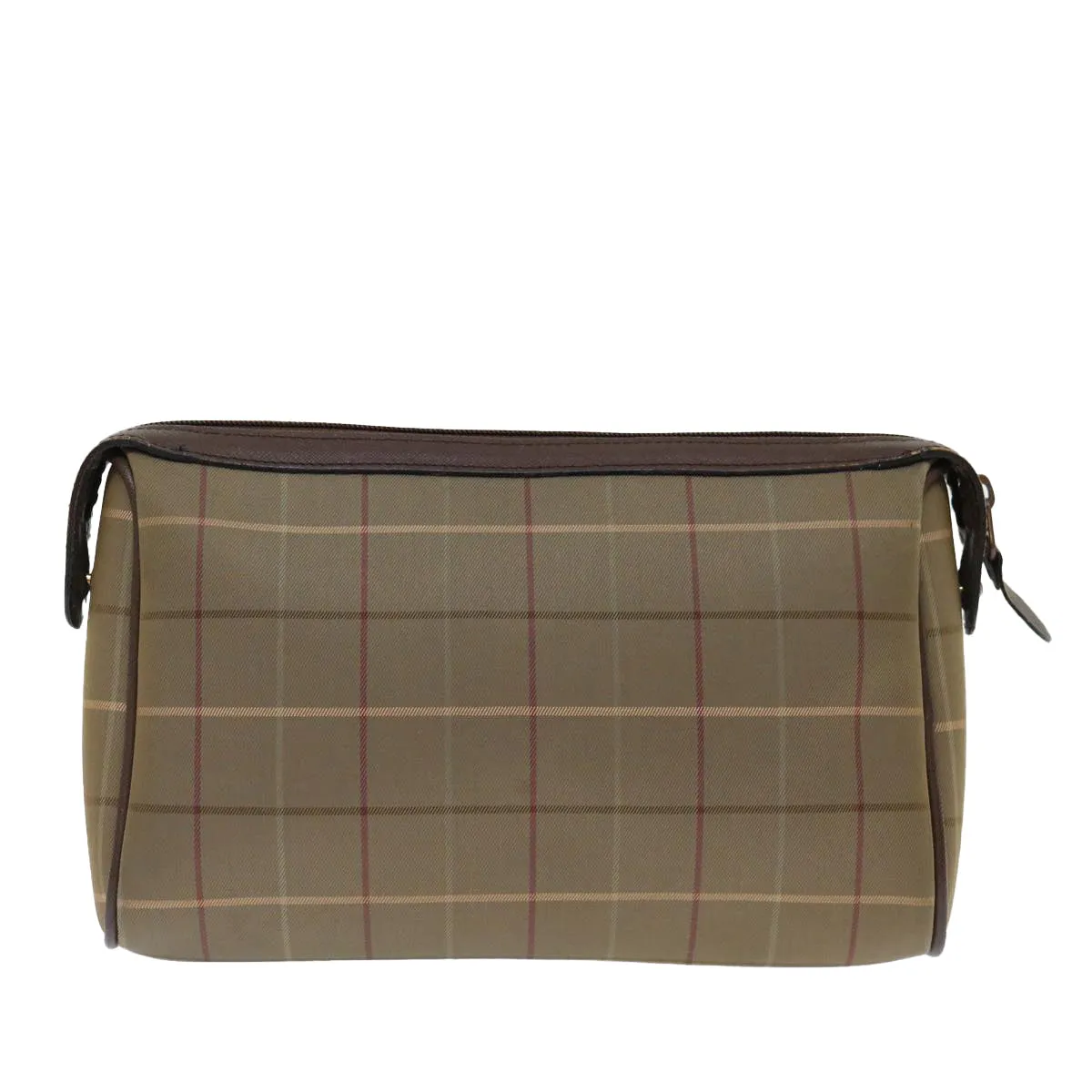 Burberry Nova Check  Canvas Clutch Bag (Pre-Owned)