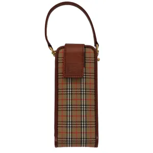 Burberry Nova Check Canvas Clutch Bag (Pre-Owned)