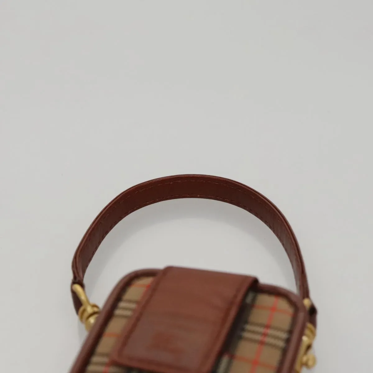 Burberry Nova Check Canvas Clutch Bag (Pre-Owned)
