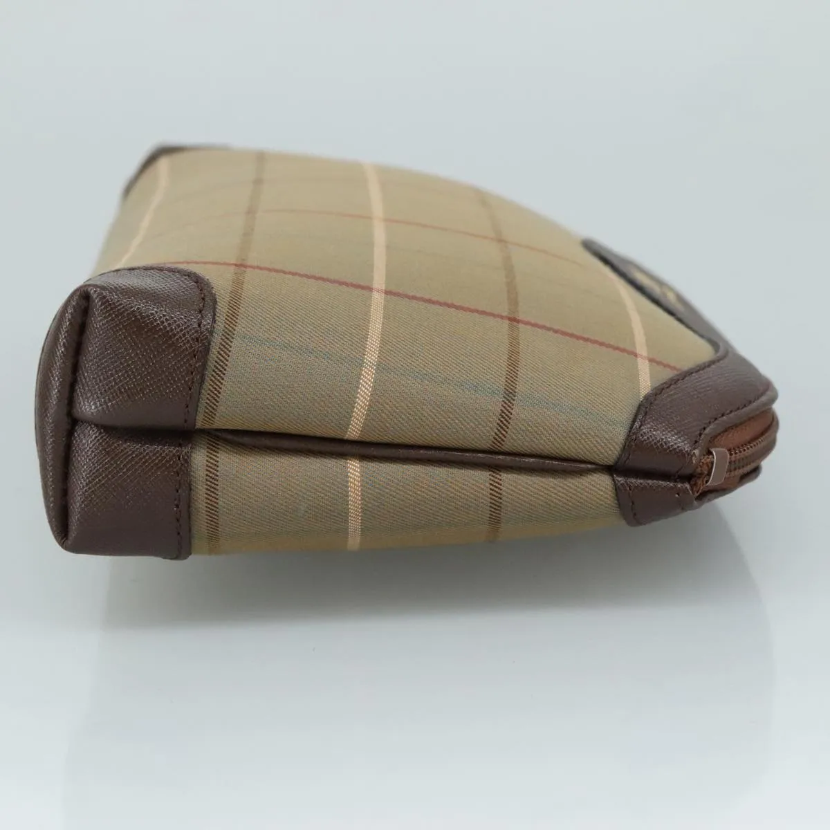 Burberry Nova Check Canvas Clutch Bag (Pre-Owned)