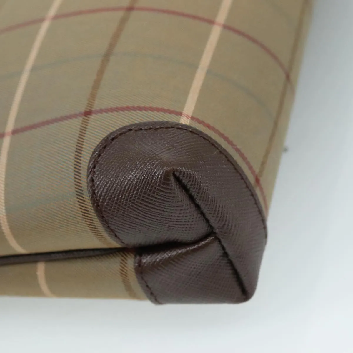 Burberry Nova Check Canvas Clutch Bag (Pre-Owned)